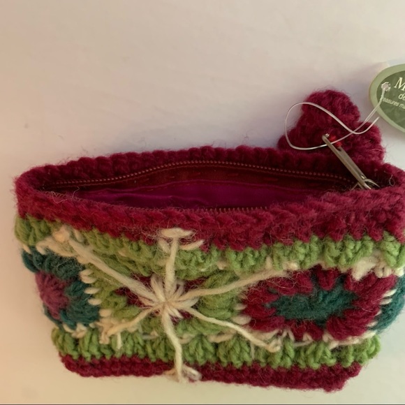 Midwest-CBK Wool Coin Purse Lot of 2 Zipper Top NWT - Picture 5 of 7